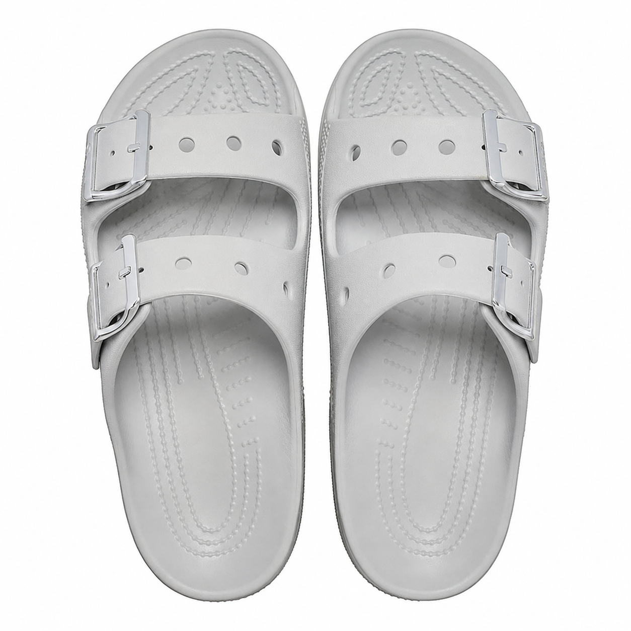 Women’s Metallic Buckle Sandals