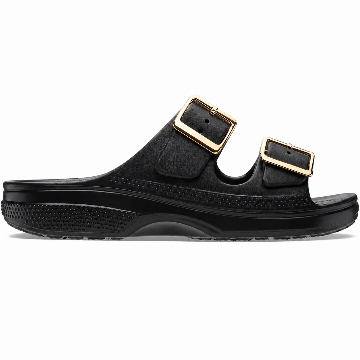 Women’s Metallic Buckle Sandals