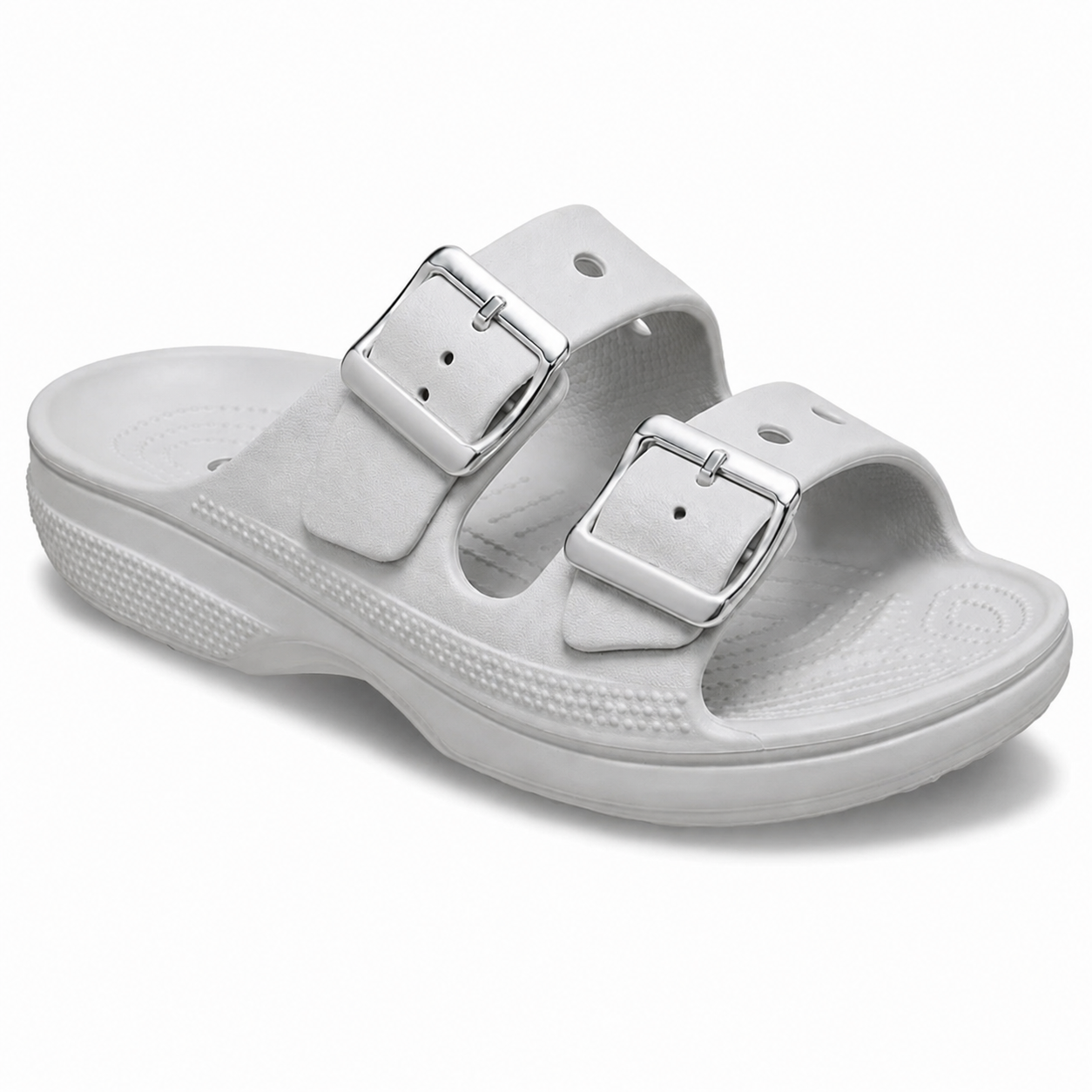 Women’s Metallic Buckle Sandals