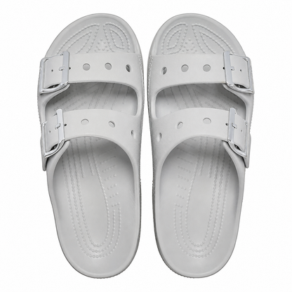 Women’s Metallic Buckle Sandals